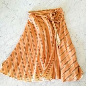 Didi Paris by Lloyd's  gauze boho wrap skirt